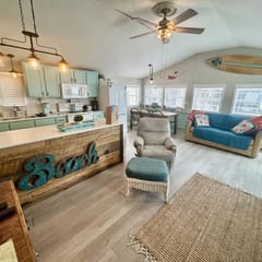 Pet-Friendly Ocean Lakes Cottage | Steps to Beach | Golf Cart | Sleeps 6