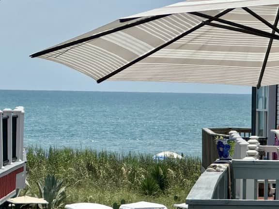 Ocean View Ocean Lakes 3BR | 6th House to Beach | Golf Cart | Sleeps 6 - Image 3